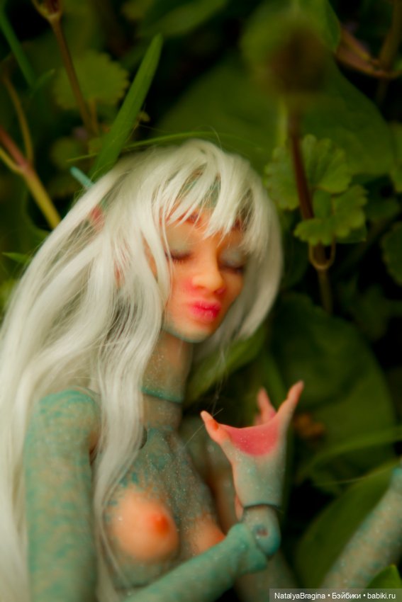 Русалка — Авторские шарнирные куклы своими руками: лепка (фото 6)