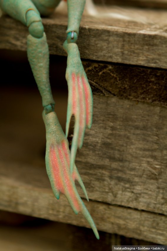 Русалка — Авторские шарнирные куклы своими руками: лепка (фото 2)