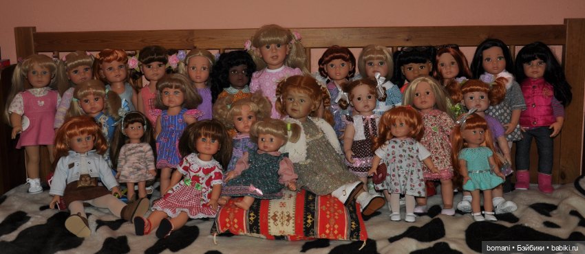 9 лет, как один миг — Коллекции игровых кукол (Playline): фото полок