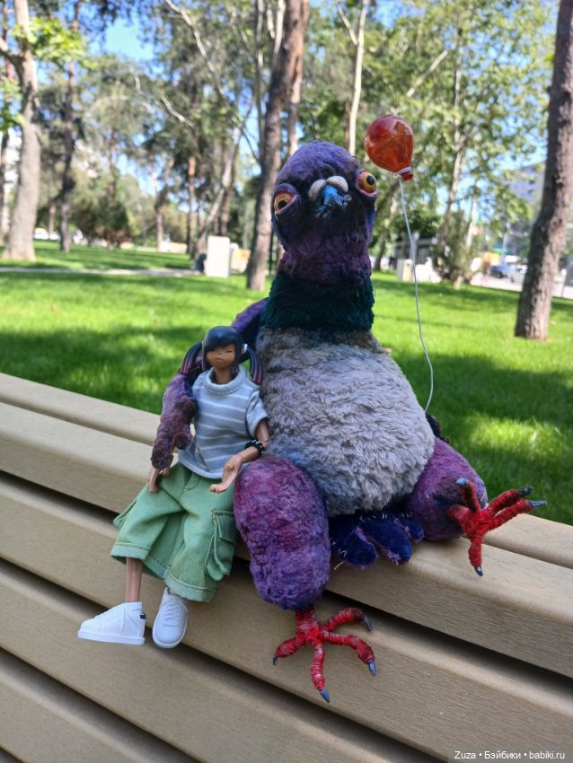 Георгий. Голубь с картинки