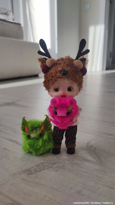 Фантазийные существа — Домашние фото авторских игрушек: Тедди