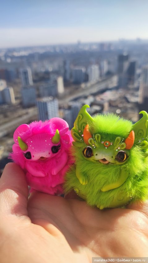 Фантазийные существа — Домашние фото авторских игрушек: Тедди