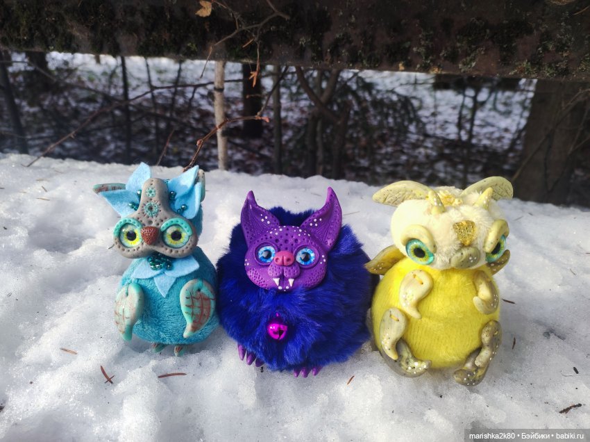 Фантазийные существа — Домашние фото авторских игрушек: Тедди