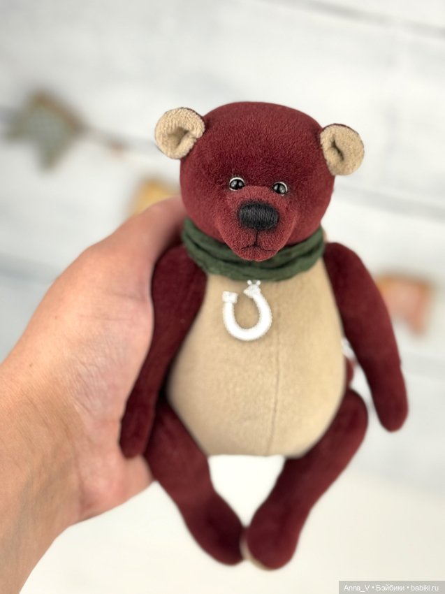 Тедди мишка Гордей — Авторские мишки Тедди и друзья: фото (фото 5)
