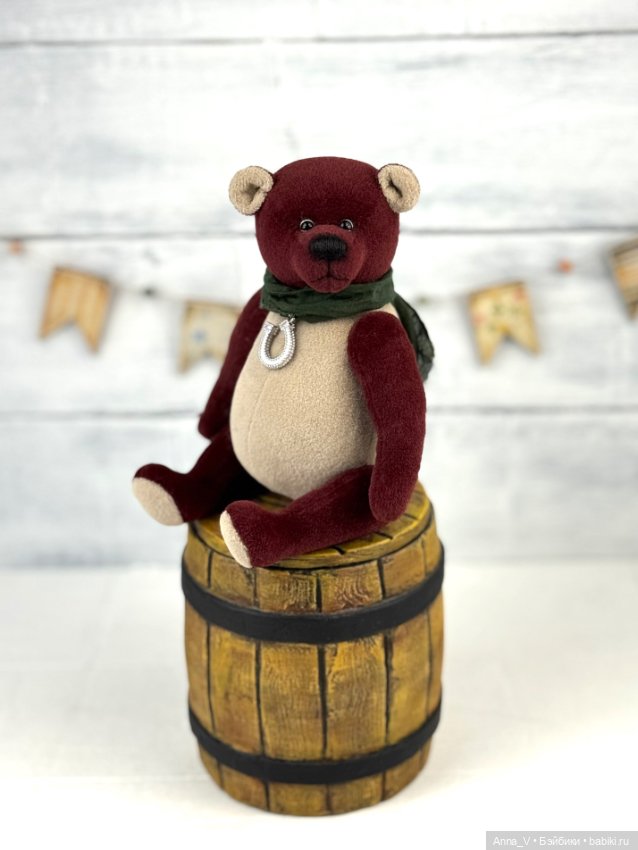 Тедди мишка Гордей — Авторские мишки Тедди и друзья: фото