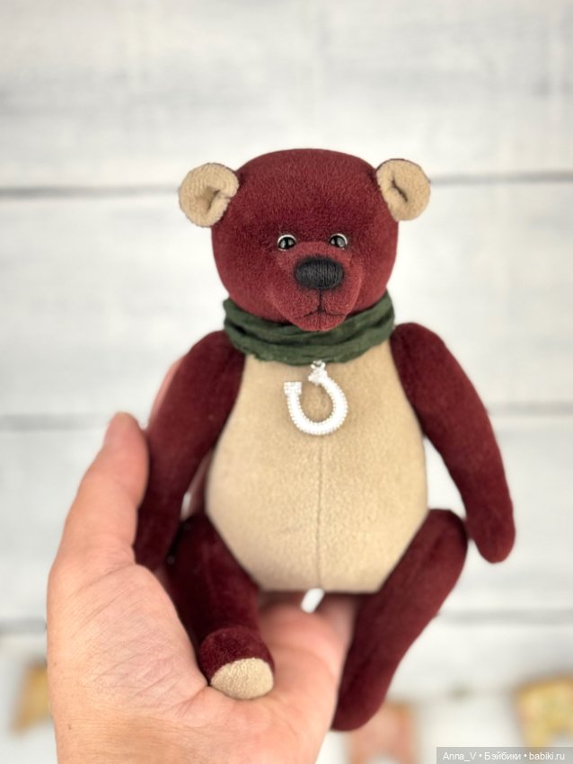 Тедди мишка Гордей — Авторские мишки Тедди и друзья: фото (фото 4)