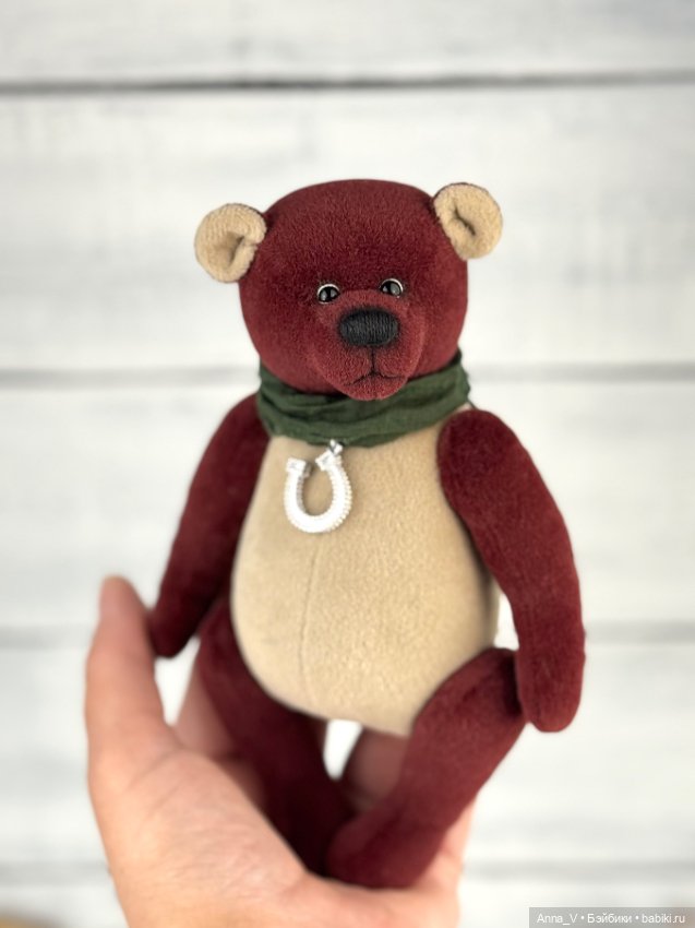 Тедди мишка Гордей — Авторские мишки Тедди и друзья: фото (фото 3)