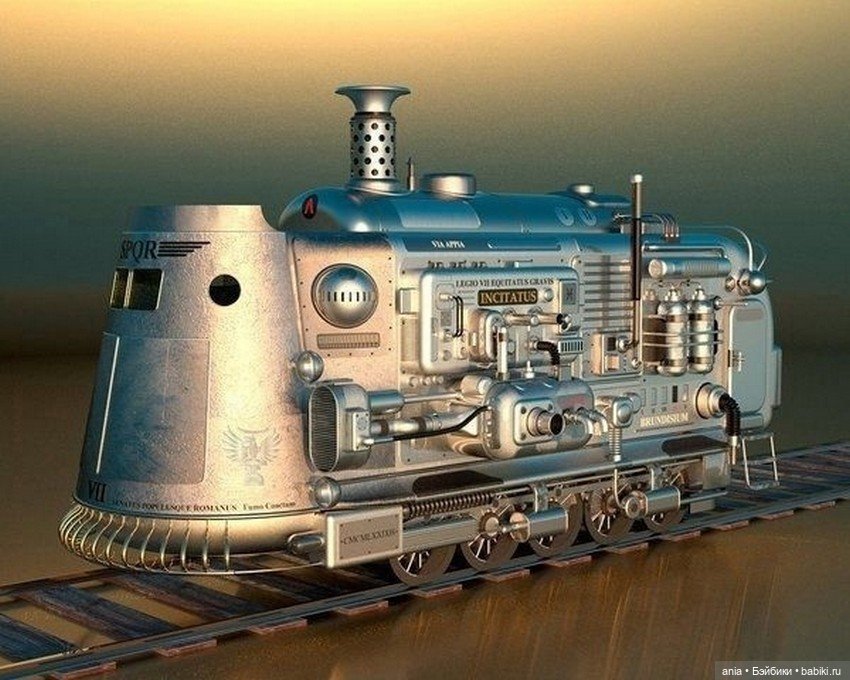 3D арт в стиле стимпанк от Kceg (фото 4)