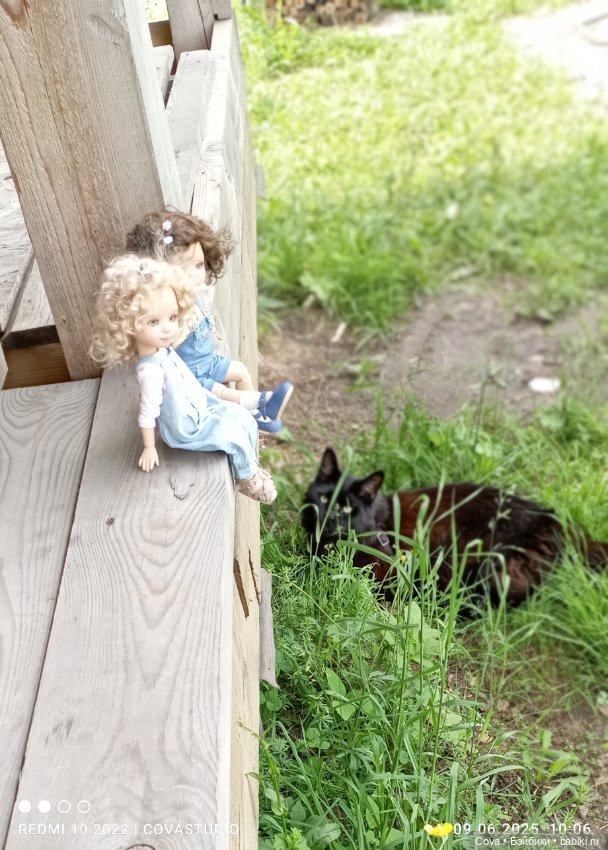 Две сестрички — Авторские шарнирные куклы своими руками: лепка (фото 6)