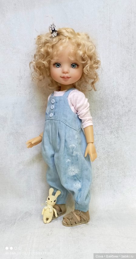 Две сестрички — Авторские шарнирные куклы своими руками: лепка (фото 8)