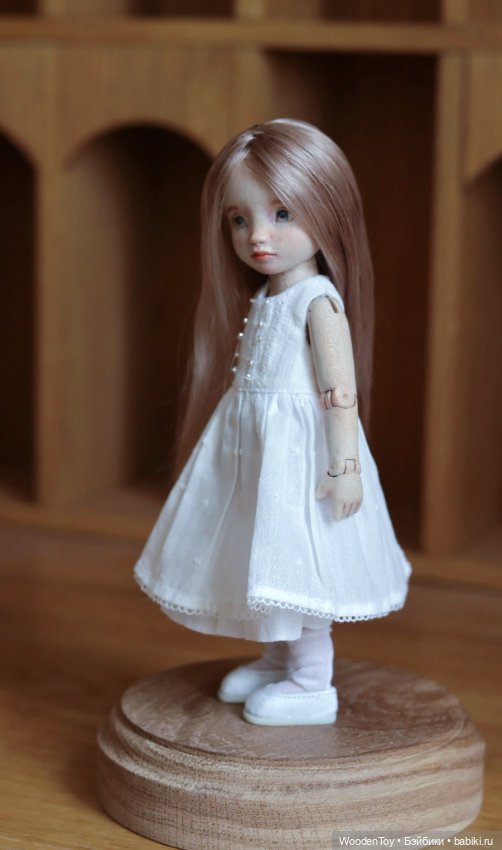 Зефирка деревянная девочка (фото 4)