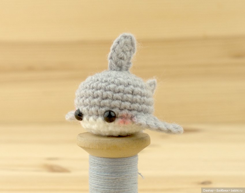 Малышка акуленок)) — Вязаные игрушки и амигуруми: крючком (фото 2)