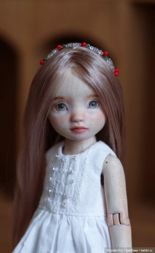 Зефирка деревянная девочка (фото 7)