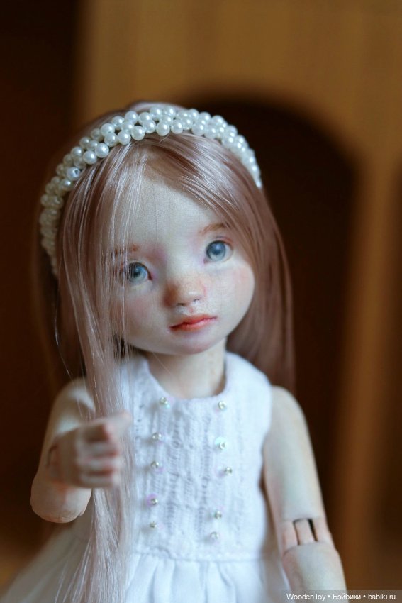 Зефирка деревянная девочка (фото 9)