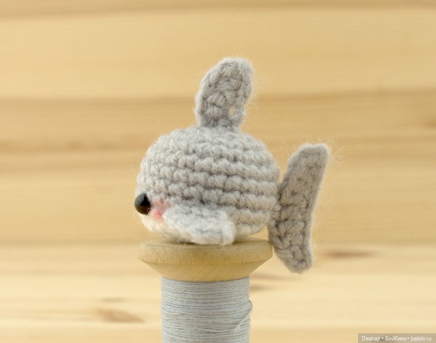 Малышка акуленок)) — Вязаные игрушки и амигуруми: крючком (фото 3)