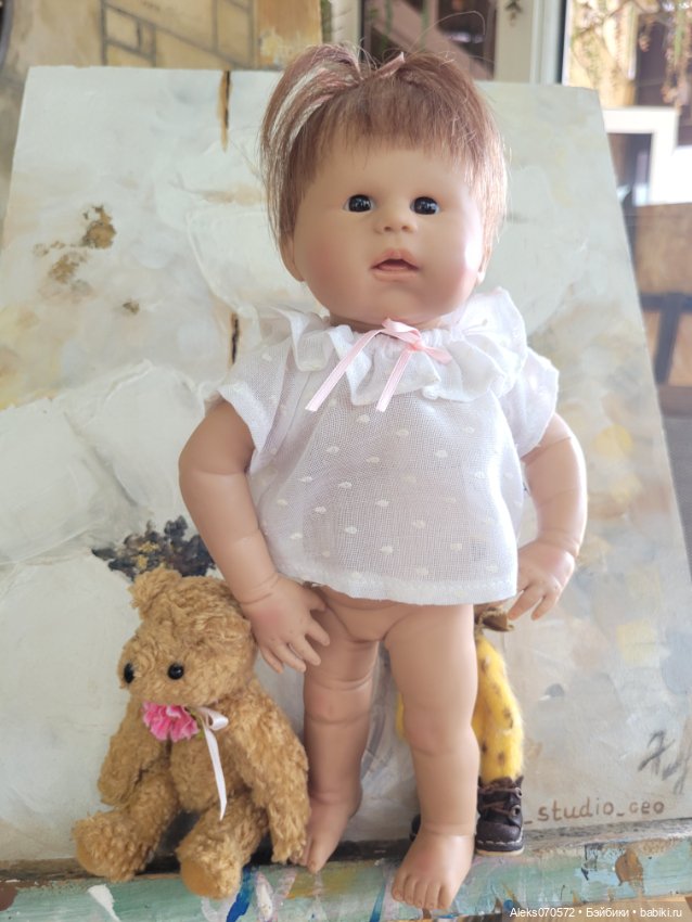 Ой, какое чудо! Это кто такой хороший к нам приехал? Куклята Rolanda Heimer (фото 10)