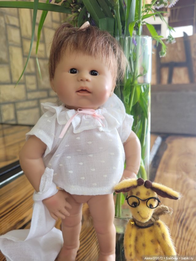 Ой, какое чудо! Это кто такой хороший к нам приехал? Куклята Rolanda Heimer (фото 4)