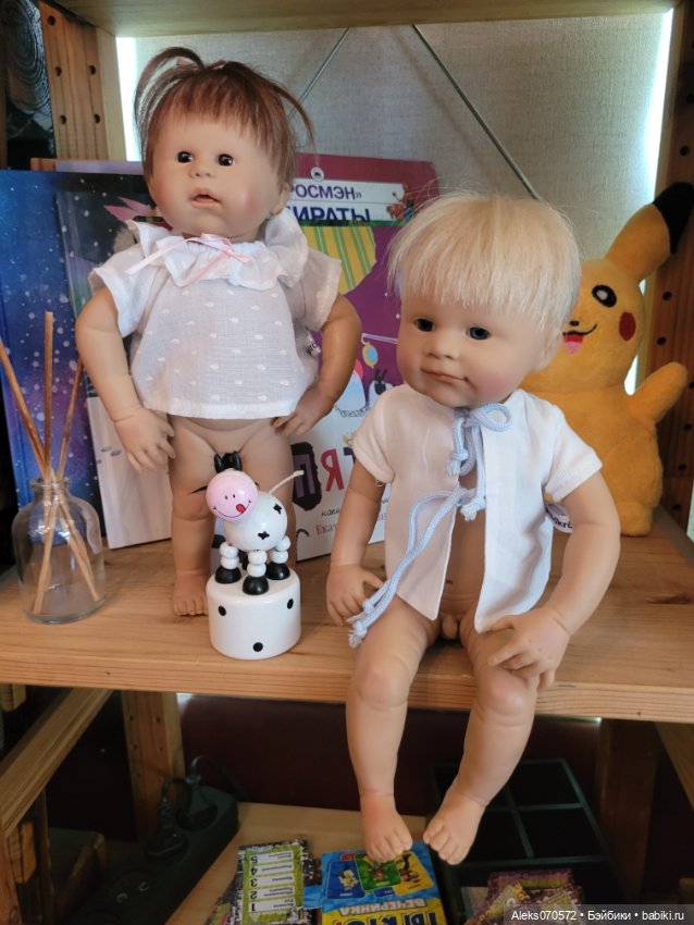 Ой, какое чудо! Это кто такой хороший к нам приехал? Куклята Rolanda Heimer