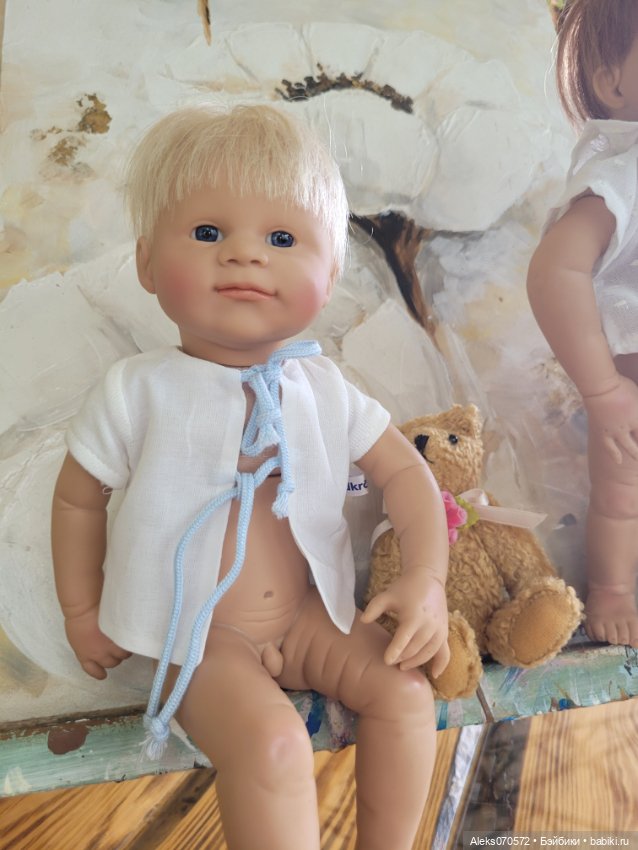 Ой, какое чудо! Это кто такой хороший к нам приехал? Куклята Rolanda Heimer (фото 8)