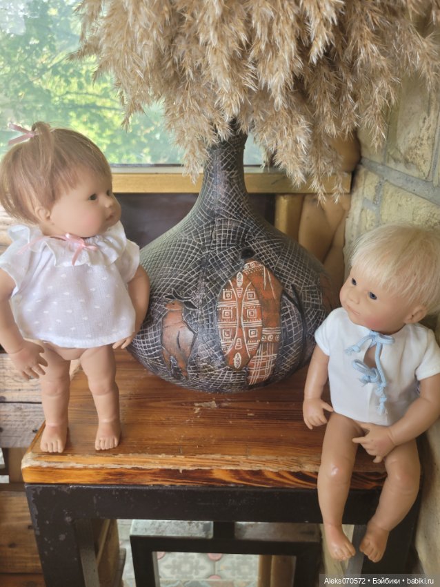 Ой, какое чудо! Это кто такой хороший к нам приехал? Куклята Rolanda Heimer