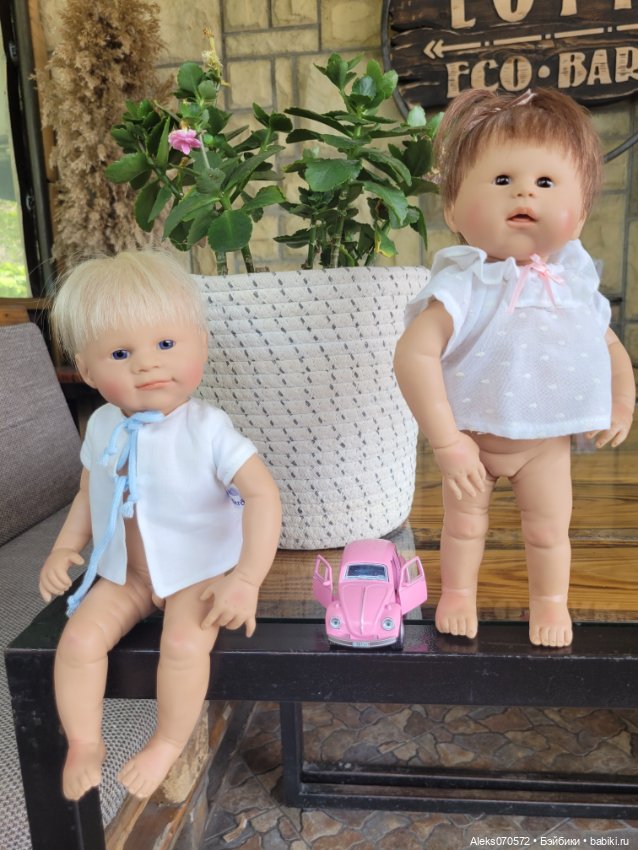 Ой, какое чудо! Это кто такой хороший к нам приехал? Куклята Rolanda Heimer (фото 7)