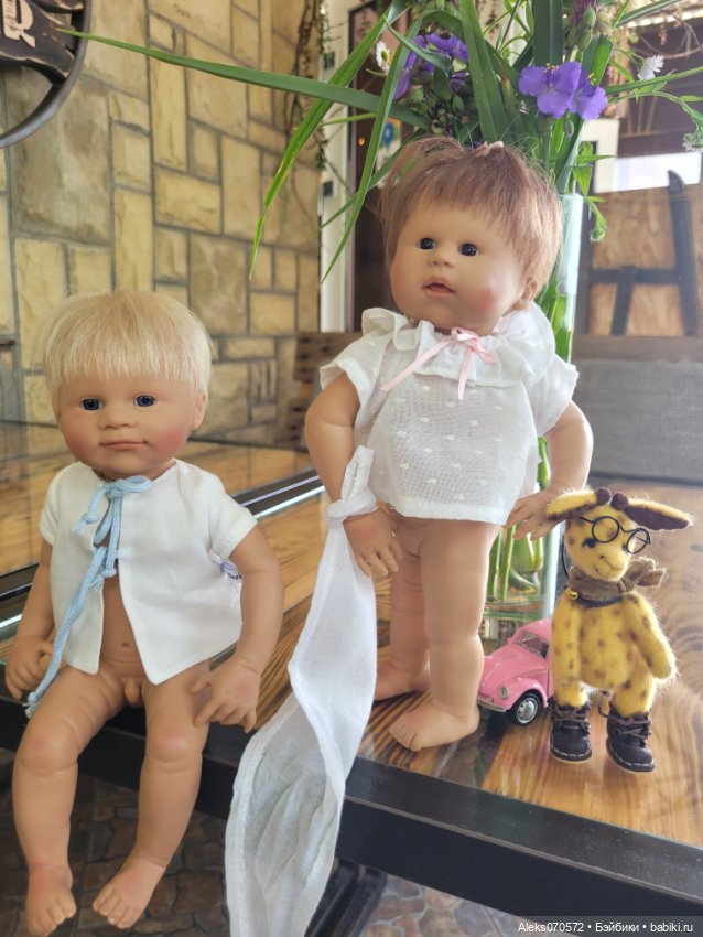 Ой, какое чудо! Это кто такой хороший к нам приехал? Куклята Rolanda Heimer (фото 5)