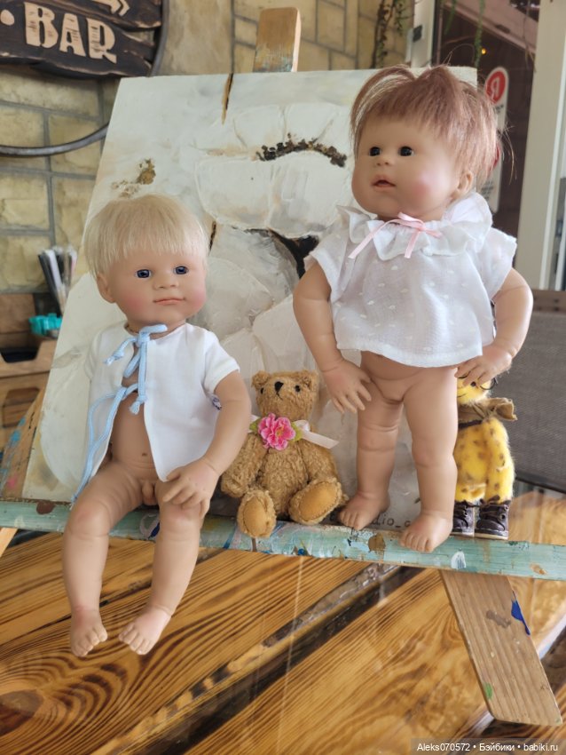 Ой, какое чудо! Это кто такой хороший к нам приехал? Куклята Rolanda Heimer