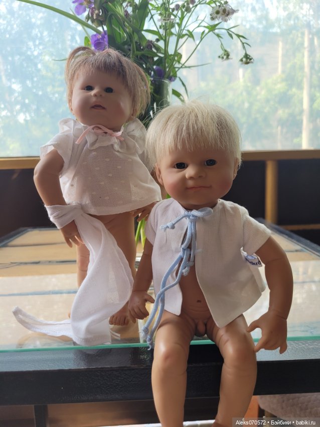 Ой, какое чудо! Это кто такой хороший к нам приехал? Куклята Rolanda Heimer