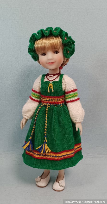 Костюм в этно стиле — Одежда и обувь для кукол своими руками: фото (фото 4)