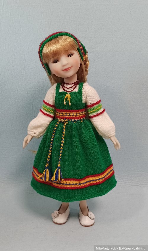 Костюм в этно стиле — Одежда и обувь для кукол своими руками: фото (фото 2)