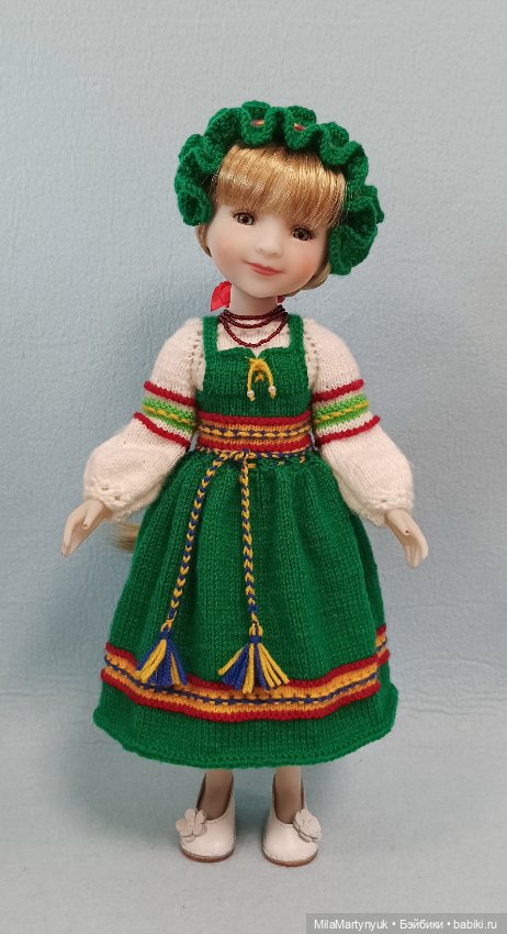 Костюм в этно стиле — Одежда и обувь для кукол своими руками: фото
