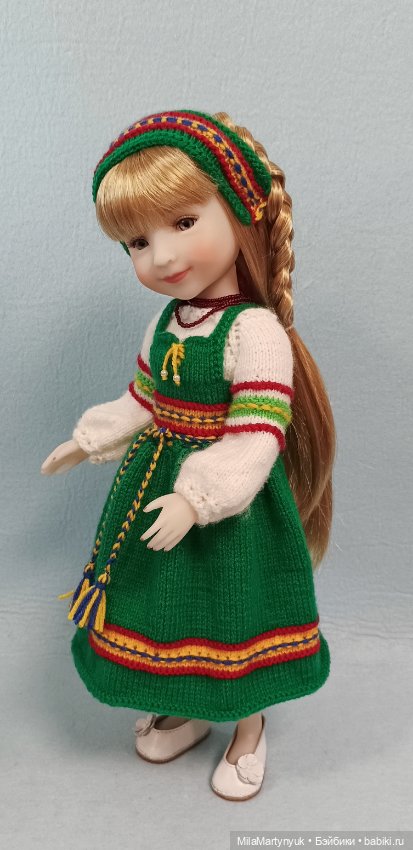 Костюм в этно стиле — Одежда и обувь для кукол своими руками: фото (фото 7)