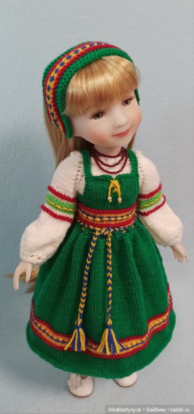 Костюм в этно стиле — Одежда и обувь для кукол своими руками: фото (фото 5)