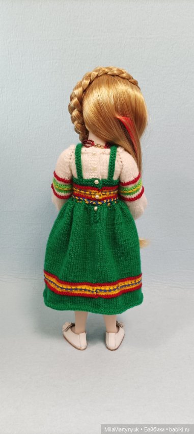 Костюм в этно стиле — Одежда и обувь для кукол своими руками: фото (фото 8)
