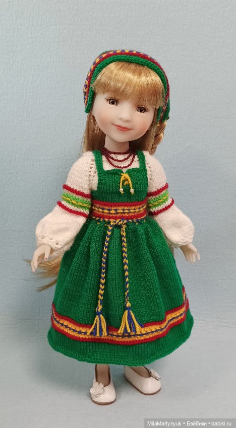 Костюм в этно стиле — Одежда и обувь для кукол своими руками: фото (фото 3)