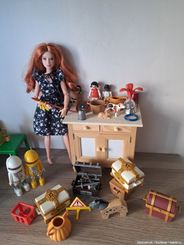 Распаковочка с озона + плеймобиль