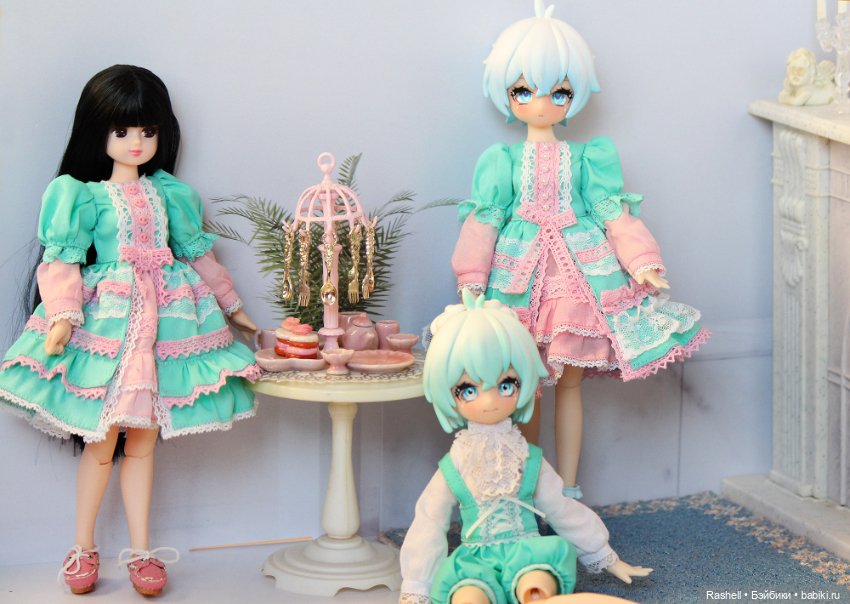 Коллекция "Мятный заяц" — Одежда и обувь для кукол своими руками: фото (фото 3)