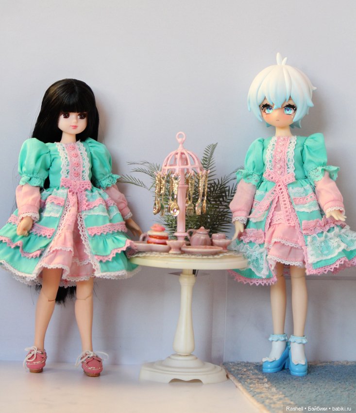 Коллекция "Мятный заяц" — Одежда и обувь для кукол своими руками: фото (фото 4)