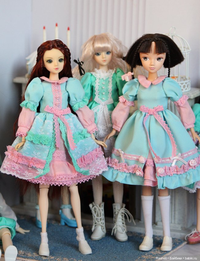 Коллекция "Мятный заяц" — Одежда и обувь для кукол своими руками: фото (фото 6)