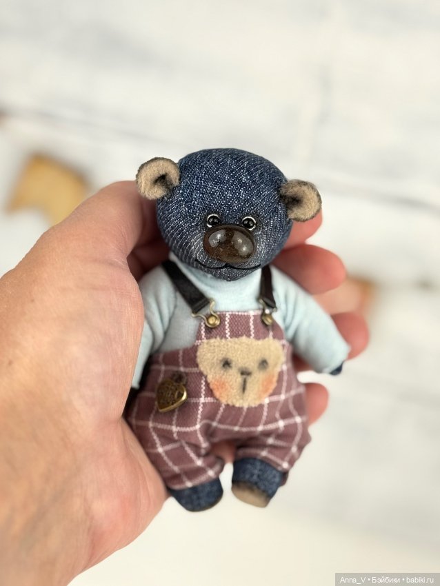 Тедди мишка Жорка — Авторские мишки Тедди и друзья: фото