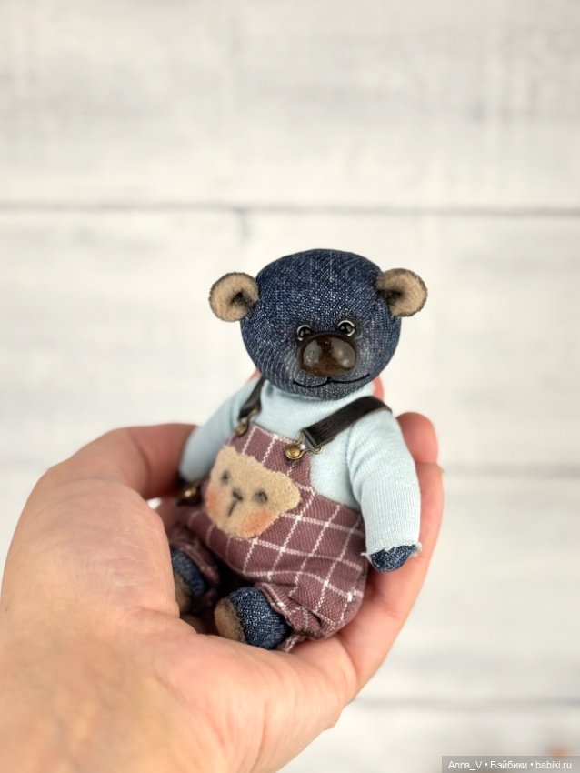 Тедди мишка Жорка — Авторские мишки Тедди и друзья: фото (фото 4)