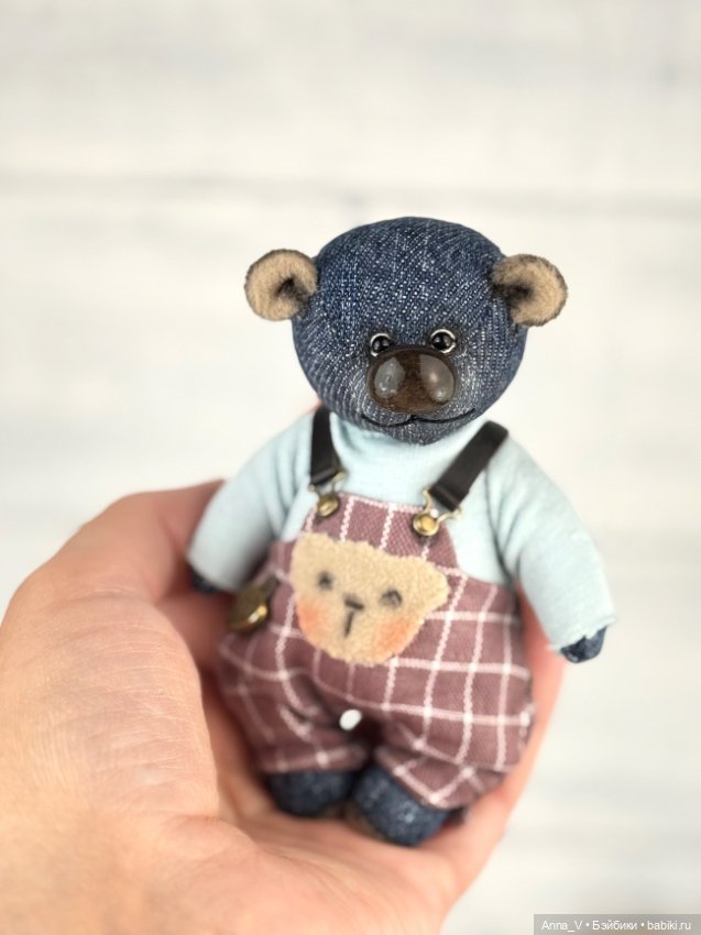 Тедди мишка Жорка — Авторские мишки Тедди и друзья: фото (фото 3)