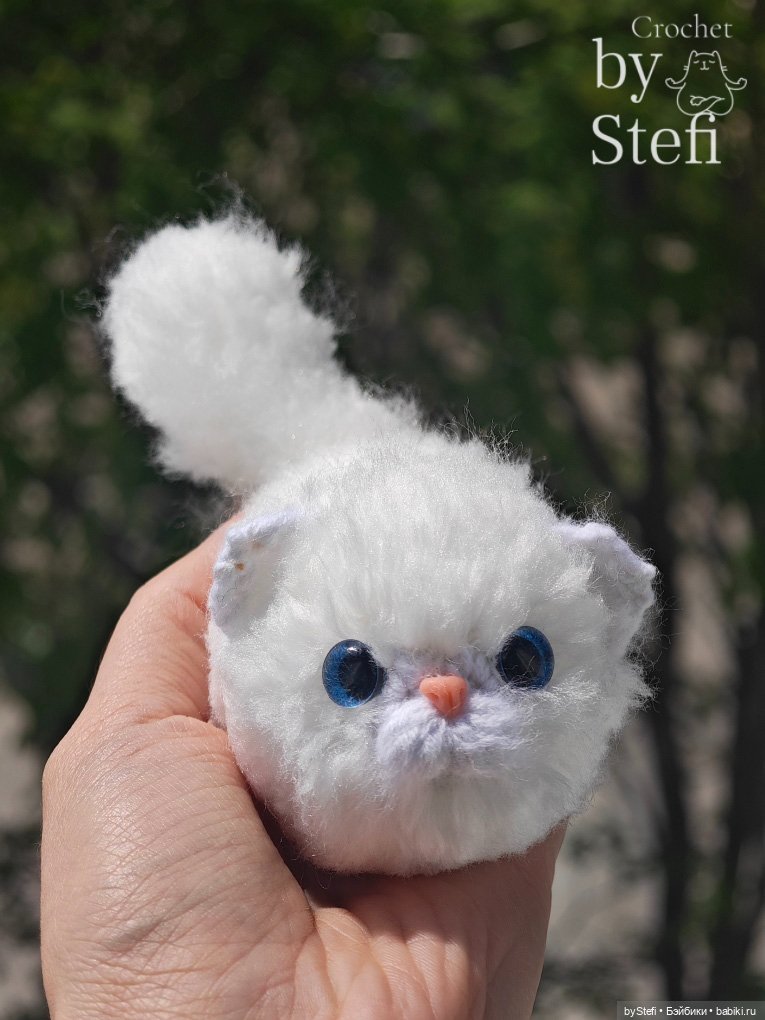 Пушистик — Вязаные игрушки и амигуруми: крючком