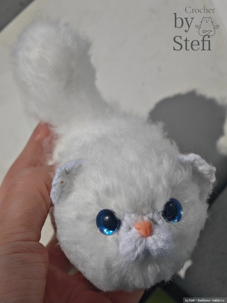 Пушистик — Вязаные игрушки и амигуруми: крючком