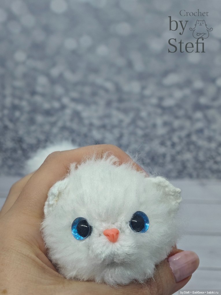 Пушистик — Вязаные игрушки и амигуруми: крючком (фото 9)