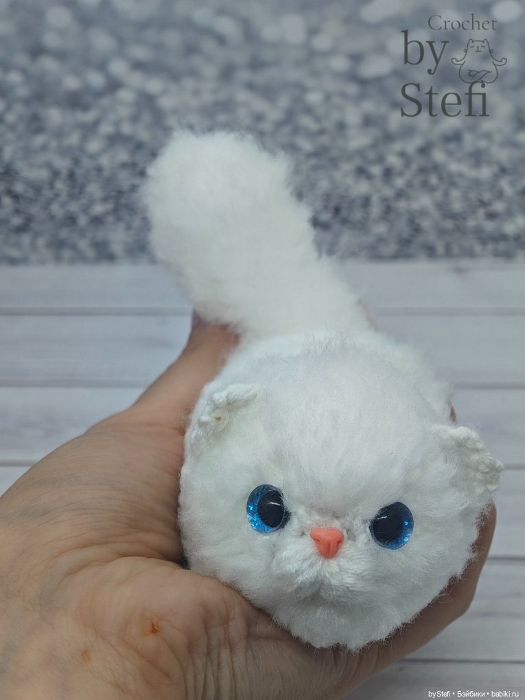 Пушистик — Вязаные игрушки и амигуруми: крючком