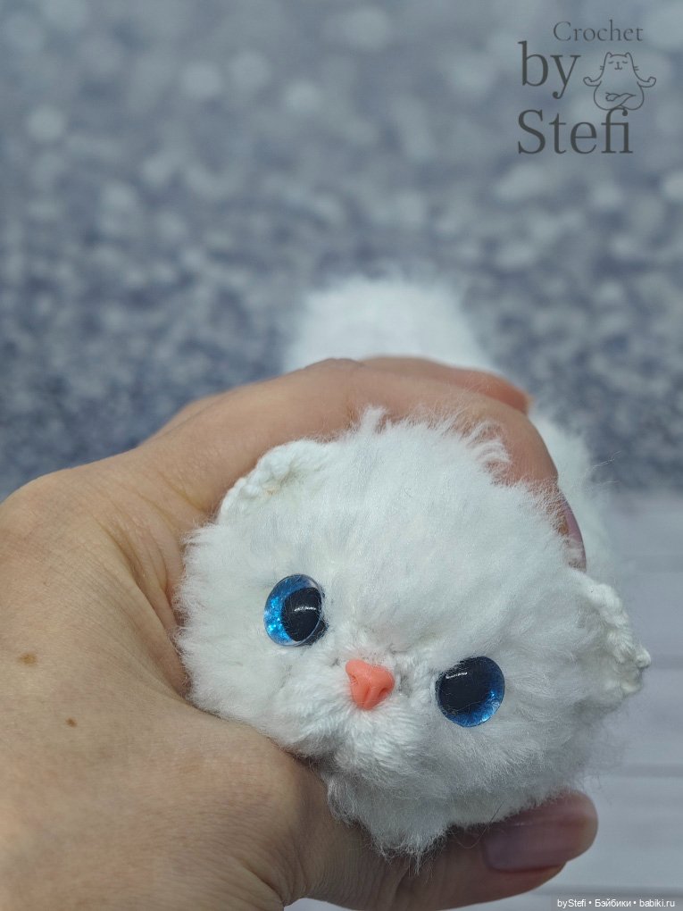Пушистик — Вязаные игрушки и амигуруми: крючком (фото 10)