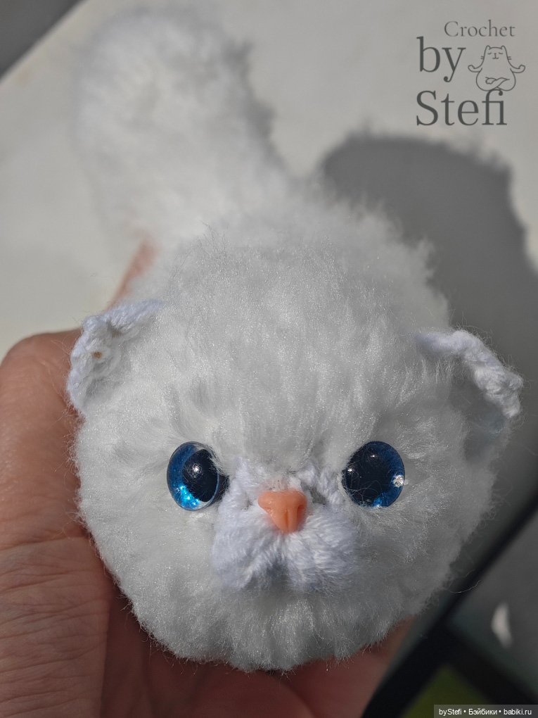 Пушистик — Вязаные игрушки и амигуруми: крючком