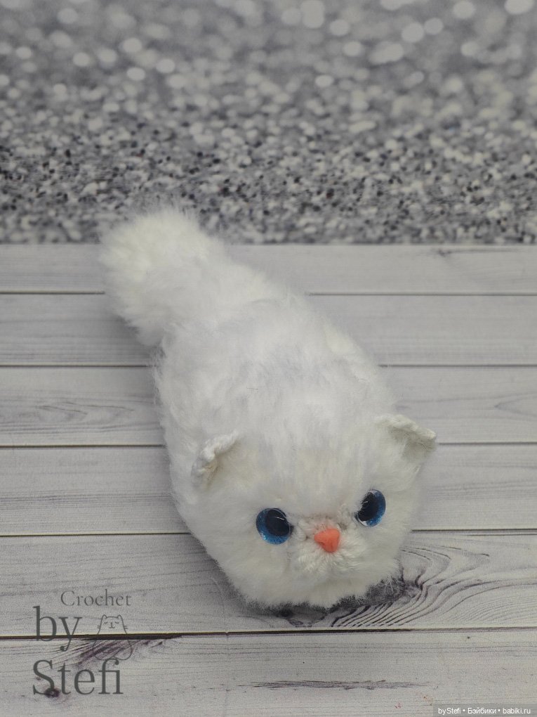 Пушистик — Вязаные игрушки и амигуруми: крючком (фото 3)