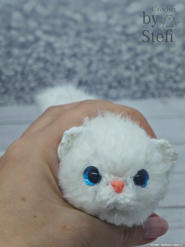Пушистик — Вязаные игрушки и амигуруми: крючком